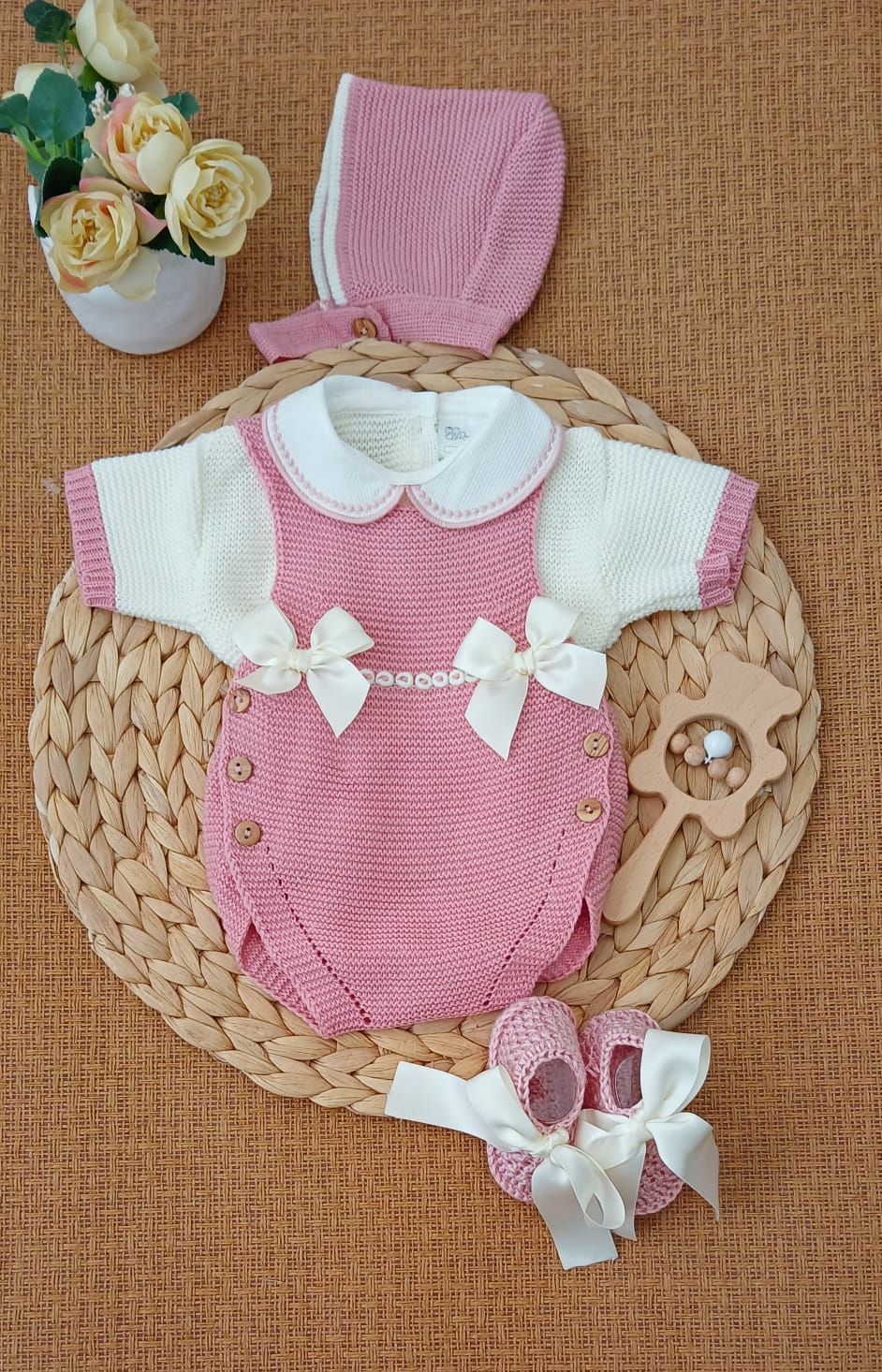 Ranita Paula Rosa/Crema 🩷