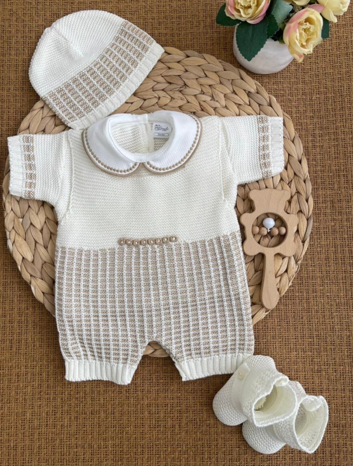 Ranita Sorrento Perla/Camel 🤎
