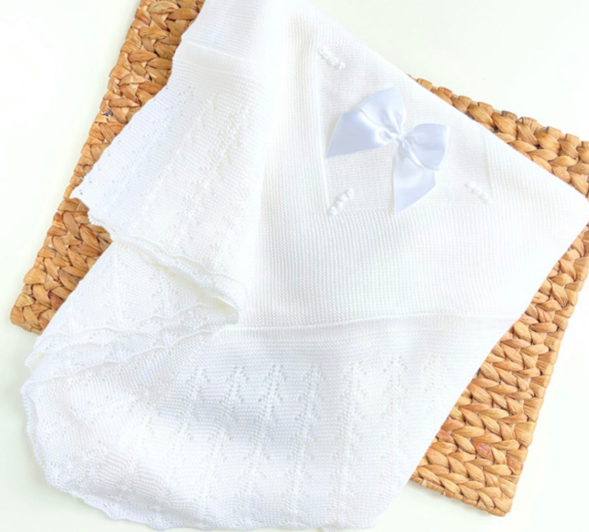 Manta Pétalo Blanca