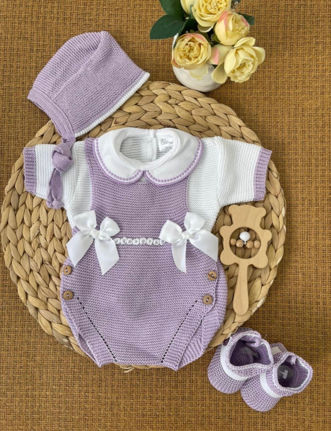 Ranita Paula Lila/Blanco 💜